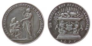 Ryswick (Ryswyk - Rijswijk) - auf den Frieden - 1697 - Medaille  ss