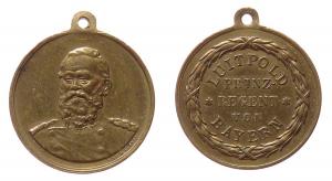 Luitpold (1887-1912) - o.J. - tragbare Medaille  vz+