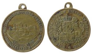 Wittelsbach - 700jähriges Jubiläum - 1880 - tragbare Medaille  ss