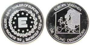 Europa vereinen - 1990 - Medaille  pp