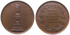 Prag - auf die 500-Jahrfeier der Karlsuniversität - 1848 - Medaille  vz+