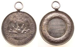 Arnhem - Nationaler Kegel-Concours - 1895 - tragbare Medaille  ss