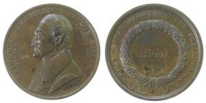 Paulus Heinrich Eberhard Gottlob (1761-1851) - auf seinen 85. Geburtstag - 1846 - Medaille  vz