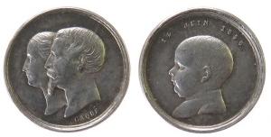 Napoleon III. (1852 - 1870) - 1856 - Miniaturmedaille  ss