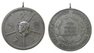 Halle - Für Treue in der Arbeit - o.J. - tragbare Medaille  vz-stgl