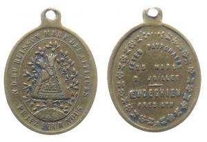 Eudeghien (Oeudeghien - Belgien) - Heilige Jungfrau Maria - o.J. - tragbare Medaille  ss