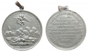 Wilhelm I (1861-1888) - auf den Frieden von Versailles - 1871 - tragbare Medaille  ss