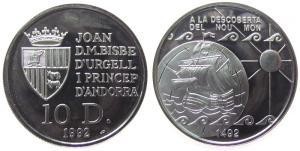Andorra - 1992 - 10 Deniers  pp