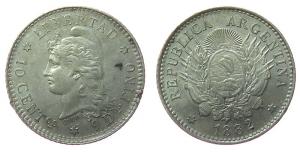 Argentinien - Argentina - 1882 - 10 Centavos  vz-unc