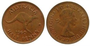 Australien - Australia - 1964 - 1/2 Penny  unc