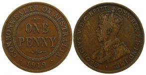 Australien - Australia - 1919 - 1 Penny  ss-