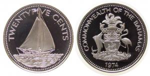 Bahamas - 1974 - 25 Cents  pp