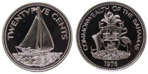 Bahamas - 1976 - 25 Cents  pp