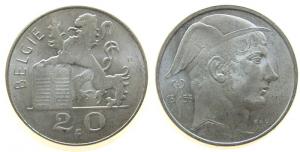 Belgien - Belgium - 1953 - 20 Francs  vz-unc