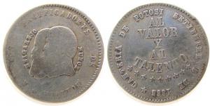 Bolivien - Bolivia - 1865 - 1/2 Melgarejo  s-/ss