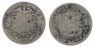 Bolivien - Bolivia - 1918 - 5 Centavos  ss-