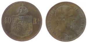 Brasilien - Brazil - 1879 - 40 Reis  ss