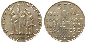 Schweiz - Switzerland - 1941 - 5 Franken  stgl-
