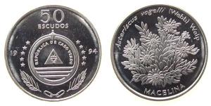 Kapverdische Inseln - Cap Verde - 1994 - 50 Escudos  unc
