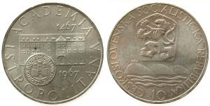 Tschechoslowakei - Czechoslovakia - 1967 - 10 Korun  unc