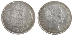 Dänemark - Denmark - 1875 - 1 Krone  unc
