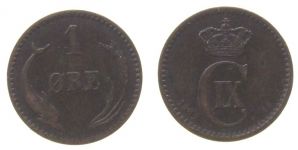 Dänemark - Denmark - 1882 - 1 Öre  ss