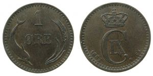 Dänemark - Denmark - 1882 - 1 Öre  vz