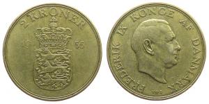 Dänemark - Denmark - 1955 - 2 Kronen  ss