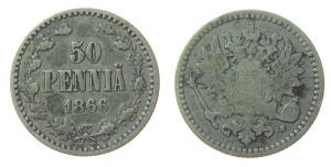 Finnland - Finland - 1866 - 50 Pennia  s-ss
