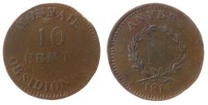 Frankreich - France - 1814 - 10 Centimes  fast ss