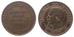 Frankreich - France - 1854 - 10 Centimes  fast ss