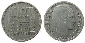 Frankreich - France - 1945 - 10 Francs  ss