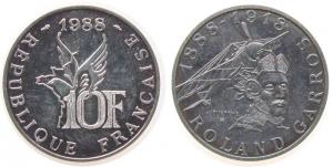 Frankreich - France - 1988 - 10 Francs  unc