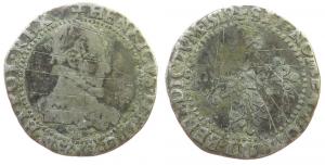 Frankreich - France - 1579 - 1/2 Franc  schön