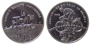 Frankreich - France - 2003 - 1/4 Euro  vz-unc
