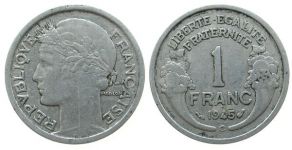 Frankreich - France - 1945 - 1 Franc  ss