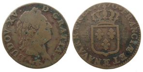 Frankreich - France - 1770 - 1 Sol  s/ss