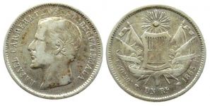 Guatemala - 1865 - 1 Real  s+