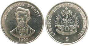 Haiti - 1997 - 0,05 Gourdes  unc