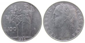 Italien - Italy - 1955 - 100 Lire  vz