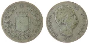 Italien - Italy - 1886 - 1 Lire  schön