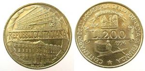 Italien - Italy - 1996 - 200 Lire  unc