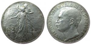 Italien - Italy - 1911 - 2 Lire  ss