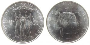 Italien - Italy - 1984 - 500 Lire  unc