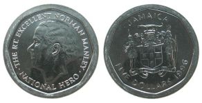Jamaika - Jamaica - 1996 - 5 Dollar  unc