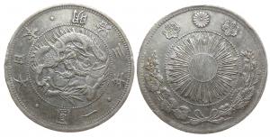 Japan - 1870 - 1 Yen  ss+
