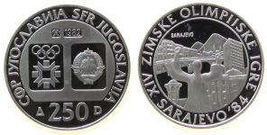 Jugoslawien - Yugoslawia - 1982 - 250 Dinara  pp