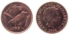 Kaiman Inseln - Cayman Islands - 2008 - 1 Cent  unc