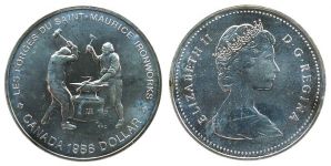 Kanada - Canada - 1988 - 1 Dollar  unc