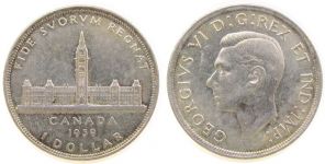 Kanada - Canada - 1939 - 1 Dollar  ss-vz